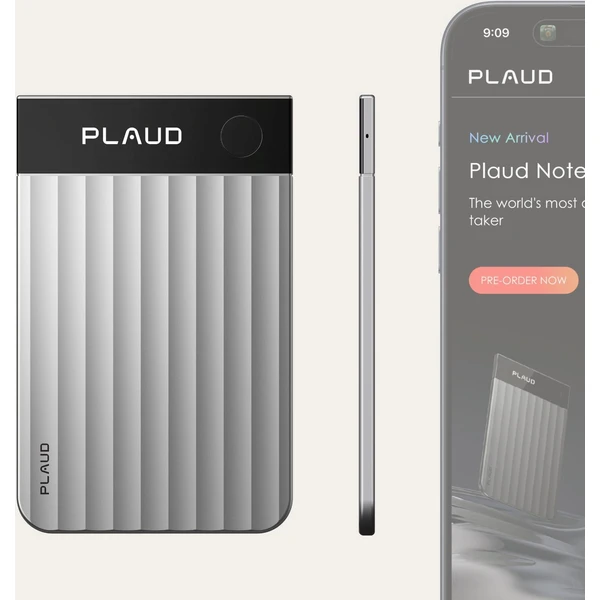 Plaud Note PRO AI hlasový záznamník strieborný - Záznamové zariadenia - Obrázok 52c23eb0f2ff47a4aaef553bed006e25