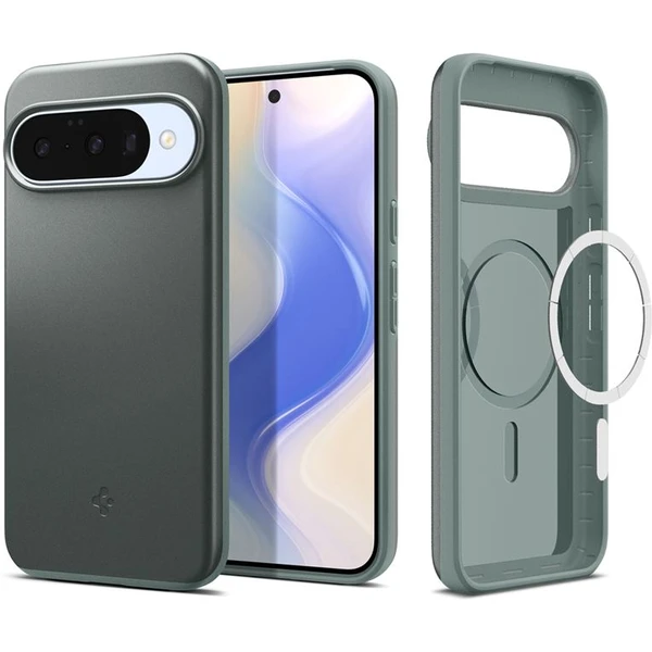 Spigen Thin Fit MagSafe kryt Google Pixel 10/10 Pro zelený - Puzdra - Hlavný obrázok