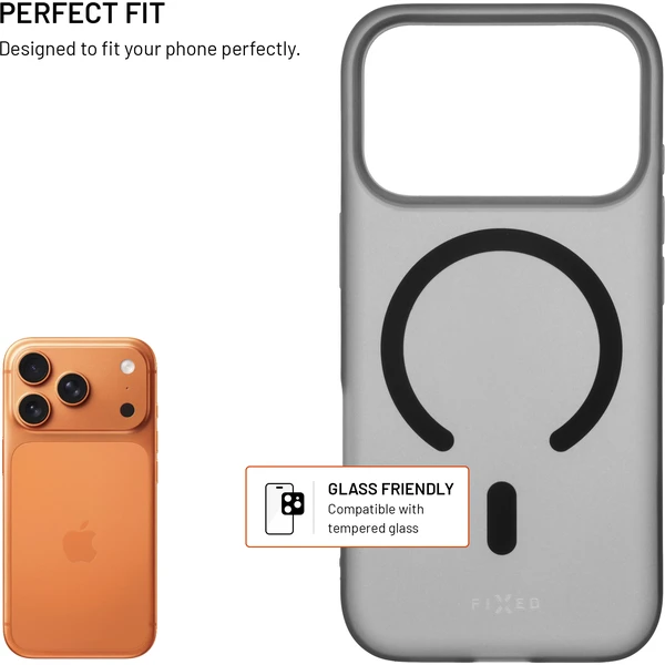 TPU gélový kryt FIXED MagStory s podporou MagSafe pre Apple iPhone 17 Pro, dymový - Puzdra - Obrázok 52e5121a4517486181a1c6b0ed22aac3