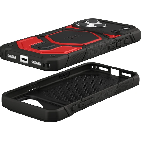 UAG Monarch Pro MagSafe kryt iPhone 18 Pro Max/17 Pro Max čierny/červený - Puzdra - Obrázok 52eafc90e311459eabcf4ab694387eba