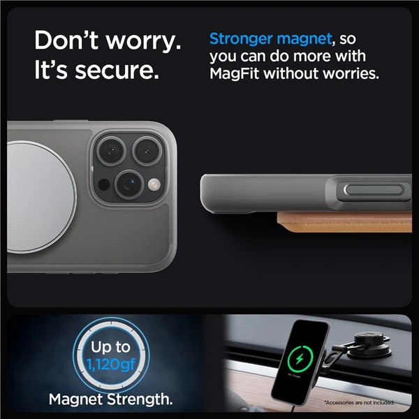 Spigen Ultra Hybrid S MagSafe krytiPhone 16 Pro Max frost gray - Puzdra - Obrázok 530f963a71134158aab6e34ab4aed23a