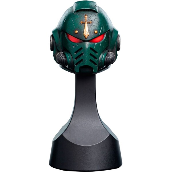 Replika prilby Weta Workshop Warhammer (40K) - Dark Angels Helm Miniature 12,7 cm