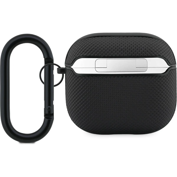 Lacoste Petit Pique Croc Logo Patch puzdro AirPods 4 čierne - Puzdra - Obrázok 533d1670c61c4dd8aa8fe943bbf9de31