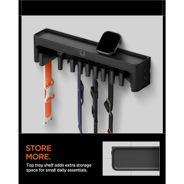 Spigen Apple Watch Band Organizer na remienky (S341) čierny - Organizéry - Obrázok 5359a4ed77554425887a388088550991