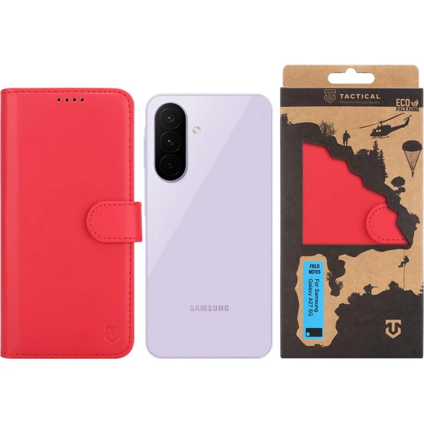 Tactical Field Notes puzdro Samsung Galaxy A27 5G červené - Puzdra - Obrázok 535d22c1905e4b96bacccd174d4eb62f