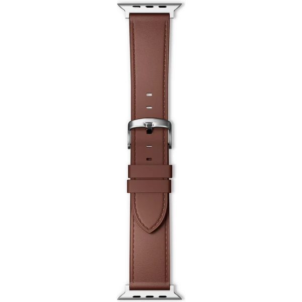 iWant Leather remienok pre Apple Watch 42/41/40/38mm hnedý - Remienky - Obrázok 536C000O01