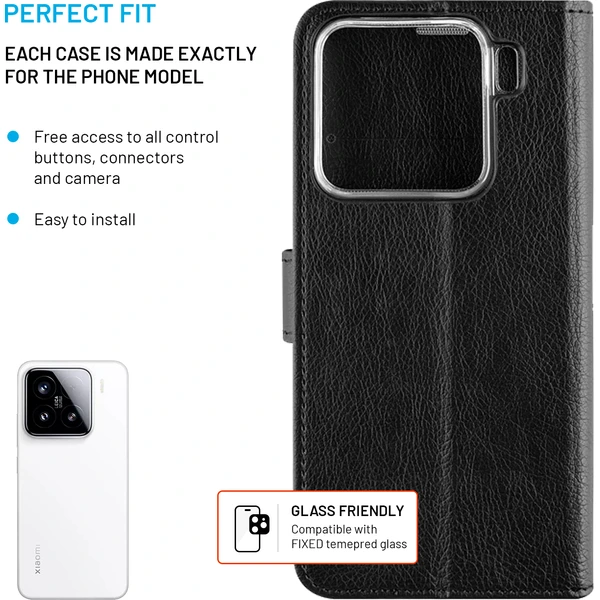 FIXED Opus flipové puzdro Xiaomi 15 čierne - Puzdra - Obrázok 537cdeaab04746949e49194b40d67de6
