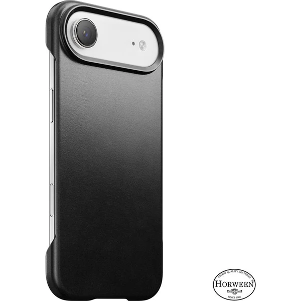 Nomad Traditional Leather Case (Horween) MagSafe kožený kryt iPhone Air Black - Puzdra - Hlavný obrázok