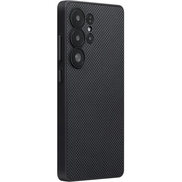 Pitaka PIN Button Case kryt Samsung Galaxy S25 Ultra čierny/sivý - Puzdra - Hlavný obrázok