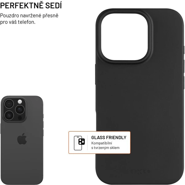 FIXED ReStory TPU recyklovaný kryt Apple iPhone 16 Pro čierny - Puzdra - Obrázok 539f6b9ee1ee4ae59681b169fa504d64