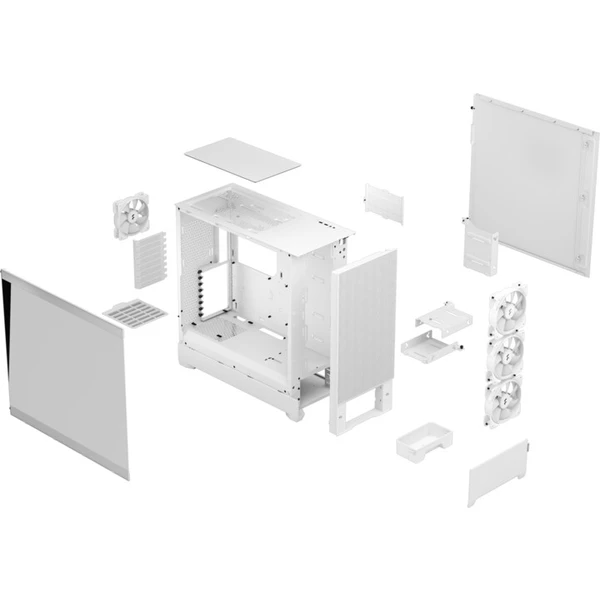 Fractal Design Pop XL Air RGB biela - Počítačové skrine - Obrázok 53DVF00101