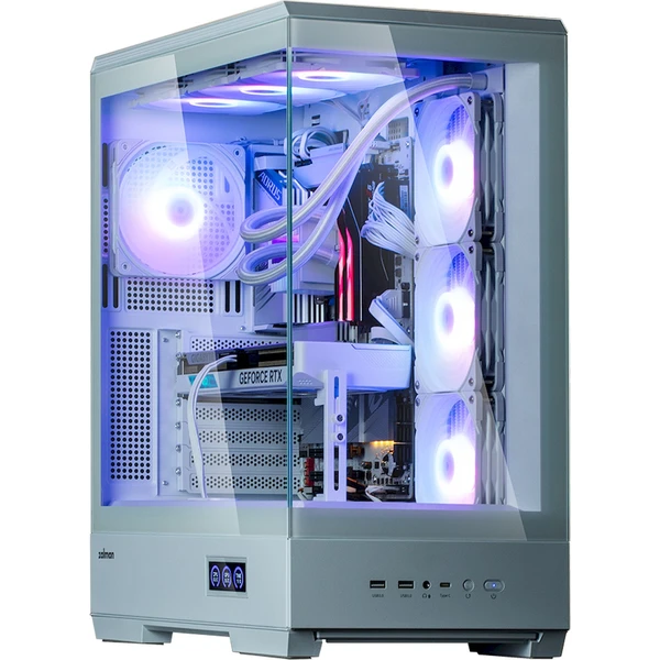 ZALMAN P50 DS biela - Počítačové skrine - Obrázok 53HA000N01