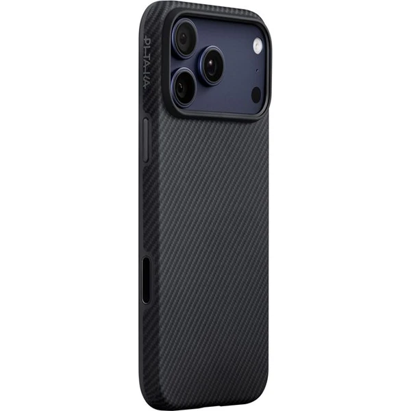 Pitaka Aramid UltraGuard Case MagSafe kryt iPhone 17 Pro Max Black/Grey - Puzdra - Hlavný obrázok