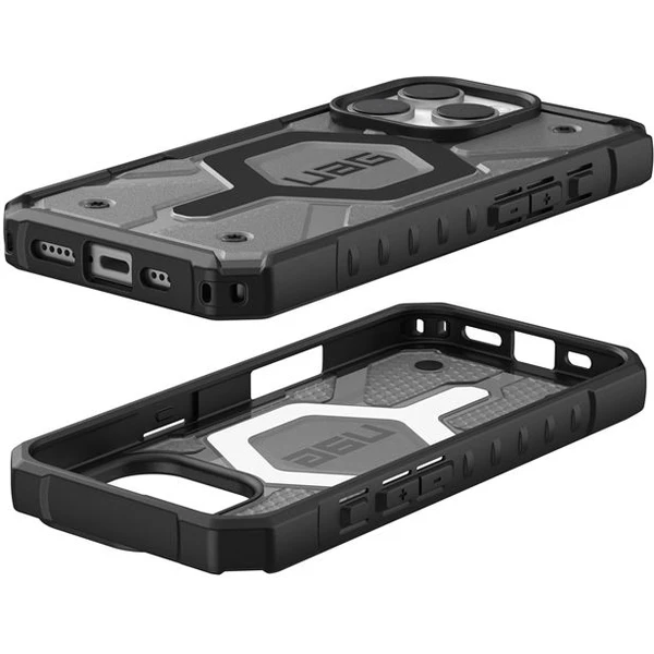 UAG Pathfinder Clear Magsafe kryt iPhone 16 Pro dymový - Puzdra - Obrázok 53af7516ea7846a3806515c044f615e0