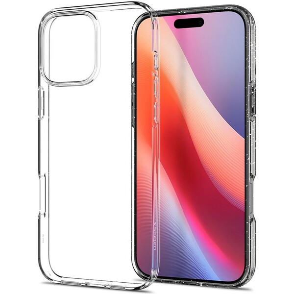 E-shop Spigen Liquid Crystal Glitter kryt iPhone 16 Pro Max crystal quartz