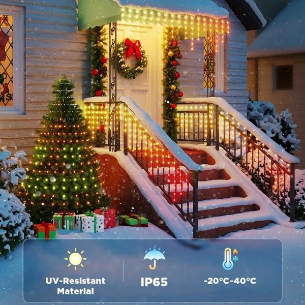 Govee Smart LED dekoratívne cencúle RGB Matter, 10m - Inteligentné osvetlenie - Obrázok 53c9492f92b0487f99e87a2fa3327c4c