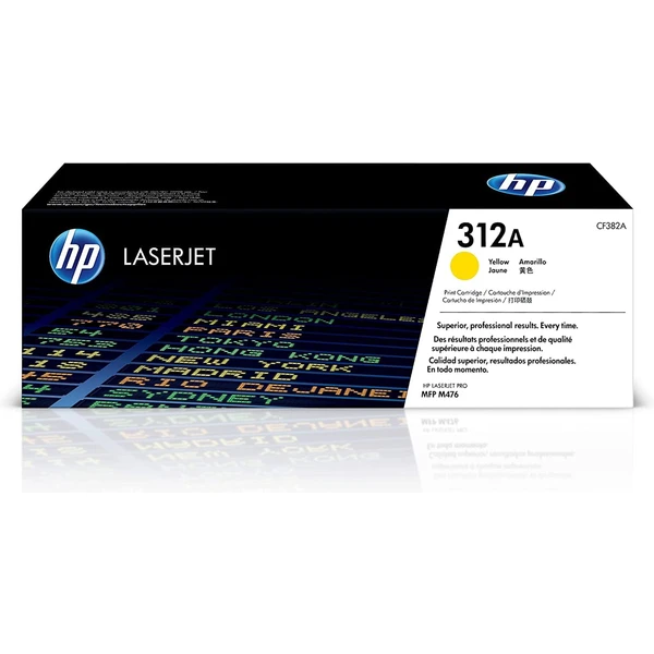 HP CF382A č. 312A Žltá originálna - Tonery - Hlavný obrázok