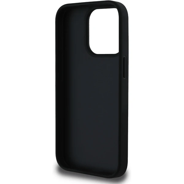 Guess PU Grained 4G Metal Logo kryt iPhone 15 Pre čierny - Puzdra - Obrázok 5451a7c522bb4142895e31e29f026992