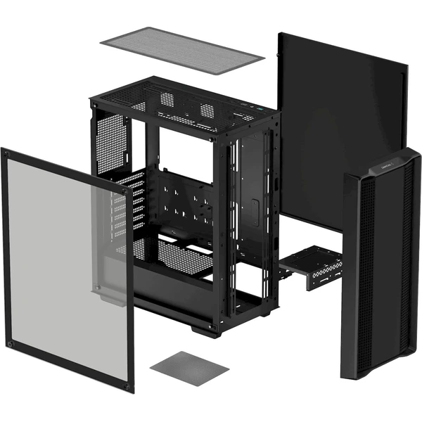 DEEPCOOL CC560 LIMITED V2 Priehľadná bočnica čierna - Počítačové skrine - Obrázok 546O000K01
