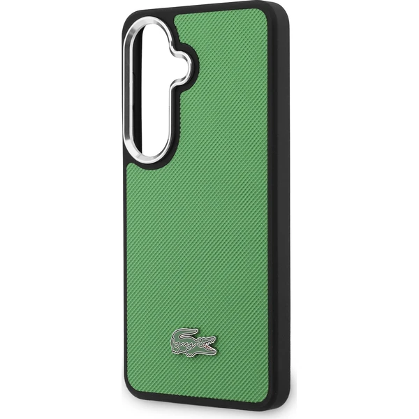 Lacoste Petit Pique Metal Logo Magnetický kryt Samsung Galaxy S26 zelený - Puzdra - Obrázok 546affc405f74b28b657690e32218094