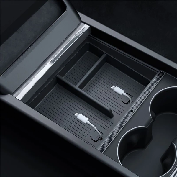 Spigen Console Organizer (Bottom) organizér Tesla Model 3 2024 čierny - Vychytávky - Obrázok 546e4aeed0704a078172ee6ea9d99497