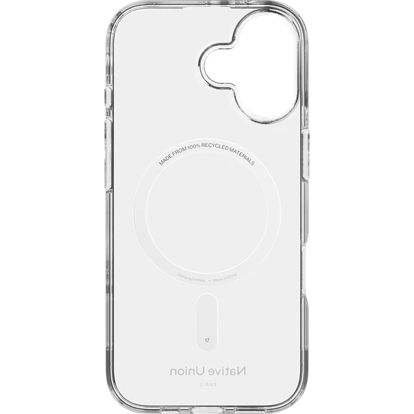 Native Union (RE)Clear MagSafe kryt z recyklovaného materiálu iPhone 17 transparent - Puzdra - Obrázok 5482b7958766479e81c9aec892c6e0a0