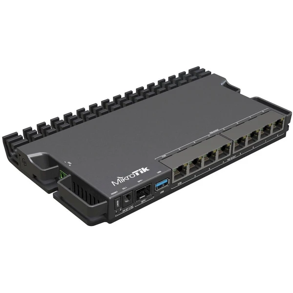 MikroTik RouterBOARD RB5009UPr+S+IN router - Wi-Fi routery - Obrázok 548B000O01