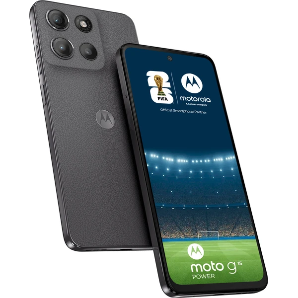 Motorola Moto G15 Power 8GB/256GB sivá - Mobilné telefóny - Hlavný obrázok