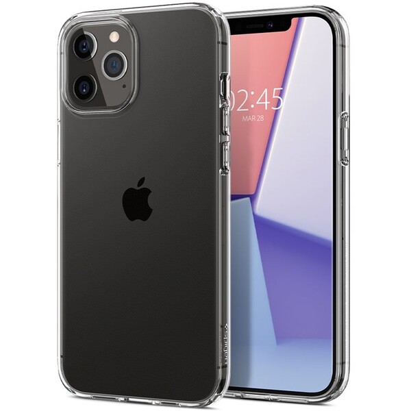 E-shop Spigen Liquid Crystal kryt iPhone 12 / 12 Pro číry
