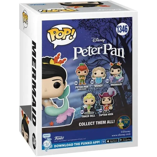 Funko POP! #1346 Disney: Peter Pan 70th - Mermaid - Funko POP! - Obrázok 54DE000L01