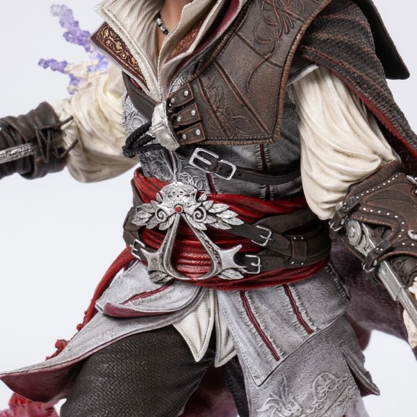 Soška PureArts Assassin Creed - 1/8 Animus Ezio 26 cm  - Sochy a sošky - Obrázok 54DF000N01