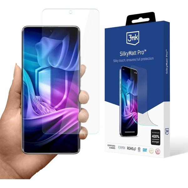 3mk Silky Matt Pro pre Redmi Note 14 Pro - Ochranné fólie a sklo - Hlavný obrázok