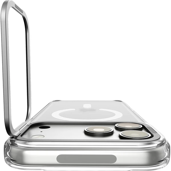 Spigen Ultra Hybrid Optik S MagSafe kryt iPhone 18 Pro/17 Pro clear silver - Puzdra - Obrázok 54a8636072df46a58daed7295d2ecde9