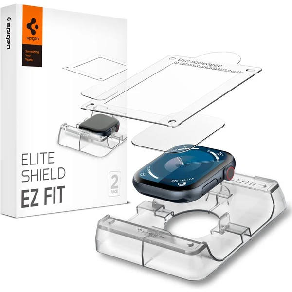 Spigen Eliteshield EZ Fit ochranná fólia Apple Watch Series 10 (42mm) 2 ks - Ochranné fólie a sklo - Hlavný obrázok