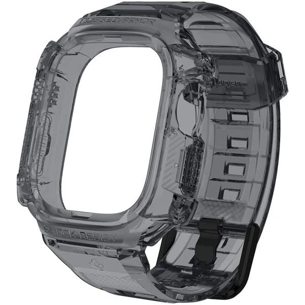 Spigen Rugged Armor Pro remienok s puzdrom Apple Watch Ultra 3/2/1 (49mm) dymový - Puzdra - Obrázok 54f0a7bf88444e199271b411eb1c015b