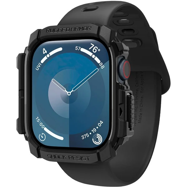 Spigen Rugged Armor kryt pre Apple Watch 10/11 (42mm) matne čierny - Puzdra - Obrázok 54f169eab3b149e894d74ab89e41ce12