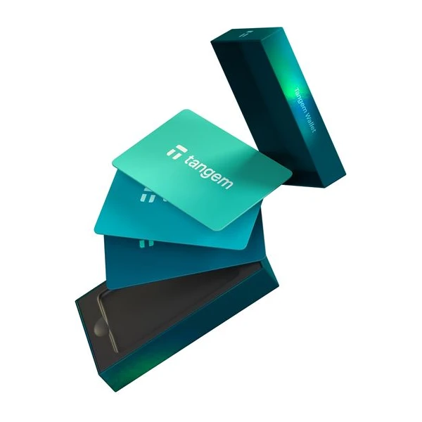 Tangem Wallet 3-kartová krypto peňaženka Electric Sea (3 ks) - Krypto peňaženky - Obrázok 54f6e8c5297a437c8f95c17a7c9b504b