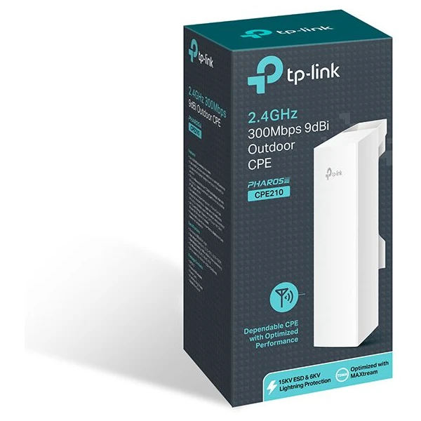 TP-Link CPE210 vonkajší prístupový bod biely - Access pointy - Obrázok 550C100501