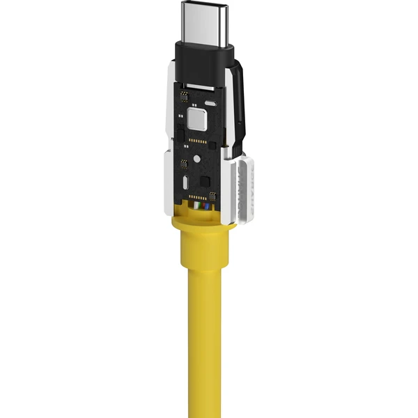 SHARGE Phantom USB-C/USB-C napájací kábel 240W 1,2m žltý - Káble a redukcie - Obrázok 551e8bdf548043e6bd98f7376d73b563