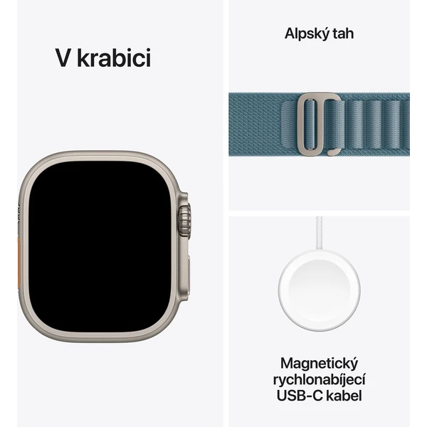 Apple Watch Ultra 3 (2025) 49mm (Kategória A) - Inteligentné hodinky - Obrázok 5523f4097f3e4f9ea90961d4ef510c10