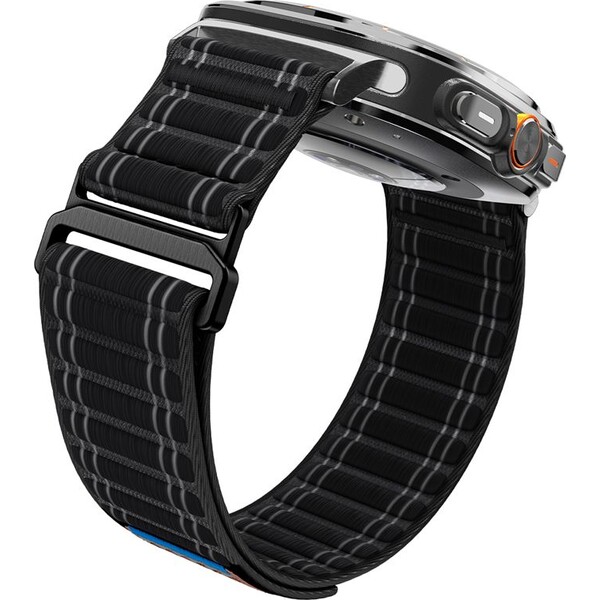 Spigen Fabric Band remienok (suchý zips) Samsung Galaxy Watch Ultra 47mm čierny - Remienky - Obrázok 5528929999054f8e8901bdc64821da74