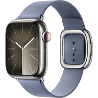 Apple Watch 41/40/38mm Levanduľovo modrý remienok s modernou prackou M - Remienky