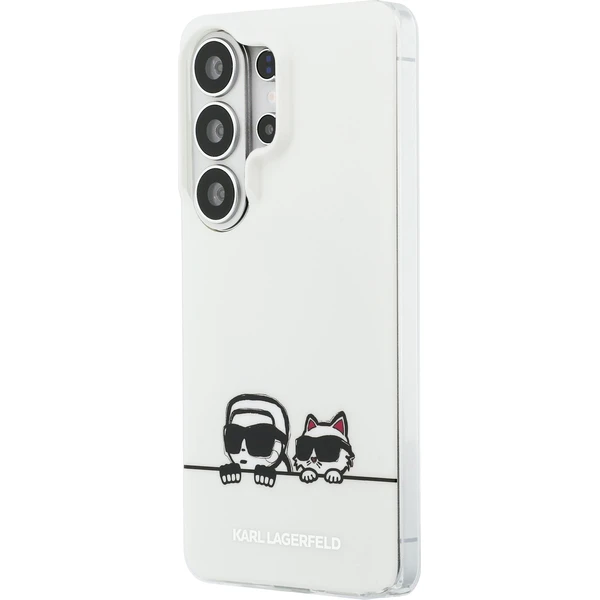 Karl Lagerfeld IML K&CH Peekaboo Logo Magnetický kryt Samsung Galaxy S26 Ultra biely - Puzdra - Obrázok 55318caebca34e7a82c28da08da2aca9