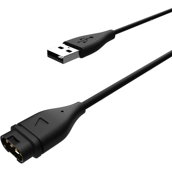 FIXED USB-A napájací kábel pre smart hodinky Garmin 1m čierny - Káble a redukcie - Hlavný obrázok