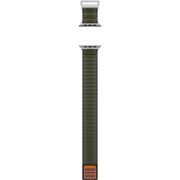 Spigen Fabric Band remienok (suchý zips) Apple Watch 49/46/45/44mm zelený - Remienky - Obrázok 5540b97722124158b793d3cd222b5fdd
