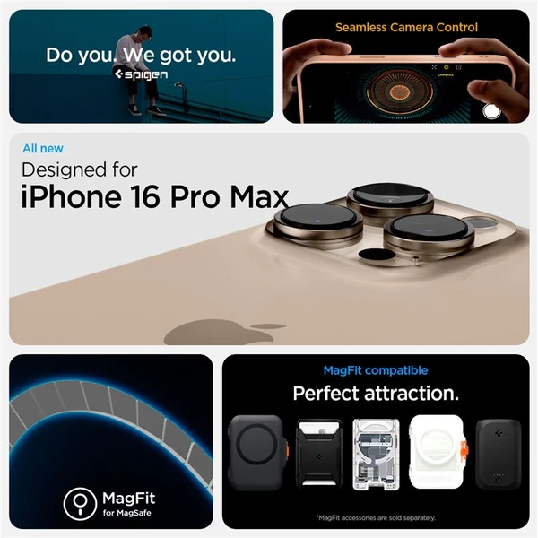 Spigen Ultra Hybrid T MagSafe kryt iPhone 16 Pro Max ružový titán - Puzdra - Obrázok 5553af7f748940fbb89c2ffccf29f00f