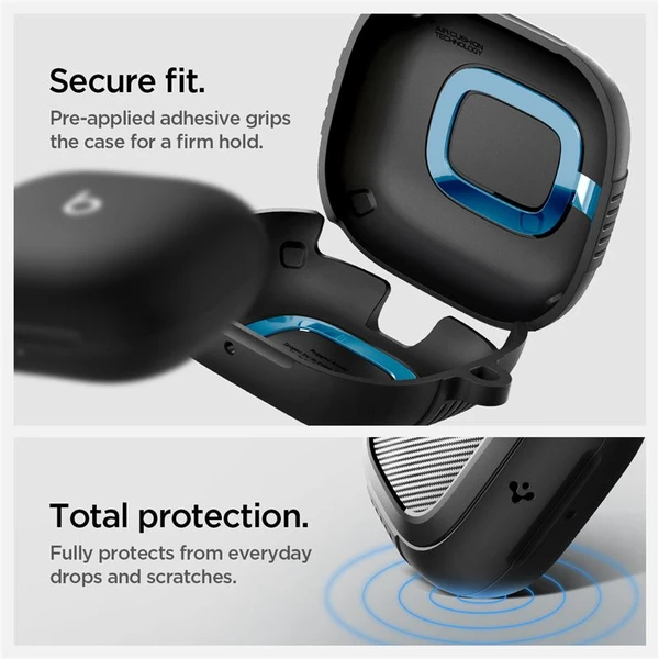 Spigen Rugged Armor puzdro Apple Powerbeats Pro 2 čierne - Puzdra - Obrázok 55711e9986fa48aea7515302610e5fbc