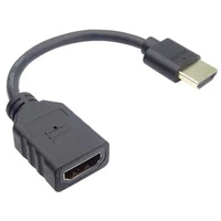PremiumCord Flexi HDMI/HDMI redukcia 0,13m čierna - Káble a redukcie