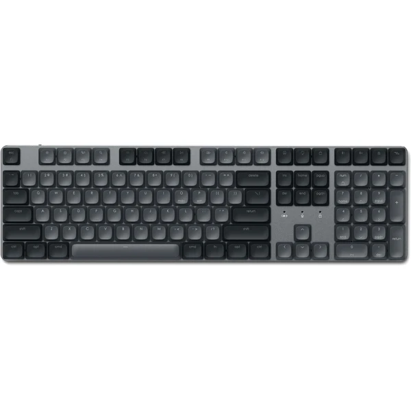 Satechi SM3 Slim mechanická podsvietená Bluetooth klávesnica US temná - Klávesnice - Hlavný obrázok