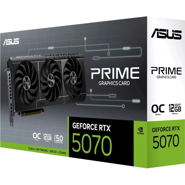 ASUS PRIME NVIDIA GeForce RTX 5070 12GB GDDR7 OC - Grafické karty - Obrázok 55DB000K01